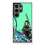 Demon Slayer Tanjiro Water Breath Samsung Galaxy S24 Ultra Case