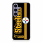 Pittsburgh Steelers Stripe Samsung Galaxy S24 Case