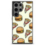 Pizza And Humbergers Collages Samsung Galaxy S25 Ultra Case