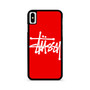 Red Stussy iPhone X / XS | iPhone XS Max Case