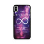 Some Infinitiees Quotes 3 iPhone X / XS | iPhone XS Max Case Some Infinitiees Quotes 3 iPhone X / XS | iPhone XS Max Case