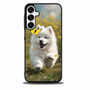 Cute puppy catching butterfly Samsung Galaxy A16 5G Case