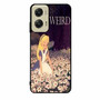alice in wonderland stay weird Motorola Moto G Stylus 5G 2024 Case