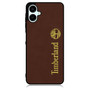 Brown Colored Timberland Samsung Galaxy A06 Case