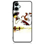 Calvin and Hobbes Playing Together Samsung Galaxy A06 Case
