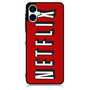 netflix logo Samsung Galaxy A06 Case
