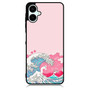 Ocean Wave in Pink Art Samsung Galaxy A06 Case