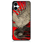 Attack on Titan Final Titan Eren in Red Samsung Galaxy A06 Case
