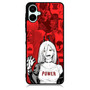 Power in red Samsung Galaxy A06 Case