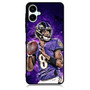 Baltimore Ravens Lamar Jackson Samsung Galaxy A06 Case