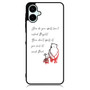 Winnie the pooh love quote Samsung Galaxy A06 Case