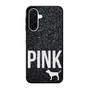 Black Glitter Victoria's Secret Samsung Galaxy A26 5G Case