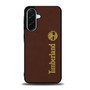 Brown Colored Timberland Samsung Galaxy A36 5G Case