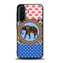 elephant aztec floral art Samsung Galaxy A36 5G Case