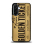 golden ticket willy wonka Samsung Galaxy A36 5G Case