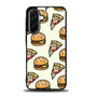 Pizza And Humbergers Collages Samsung Galaxy A36 5G Case