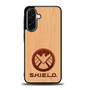 shield wood Samsung Galaxy A36 5G Case