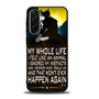 Wolverine Quotes Samsung Galaxy A36 5G Case