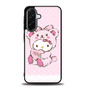 Pink Cute Hello Kitty Bear Samsung Galaxy A36 5G Case