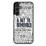 A day to remember Lyrics Samsung Galaxy A55 Case