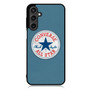 blue texture converse Samsung Galaxy A55 Case