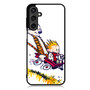 Calvin and Hobbes Riding Imagination Car Samsung Galaxy A55 Case