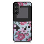 floral vintage gameboy Samsung Galaxy A55 Case