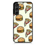 Pizza And Humbergers Collages Samsung Galaxy A55 Case