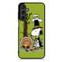 Snoopy under the tree Samsung Galaxy A55 Case