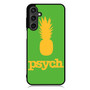 Pineapple Psych Yellow Samsung Galaxy A55 Case