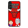 Bulls X Rick n Morty Samsung Galaxy A55 Case