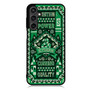 Harry Potter Slytherin Quotes Samsung Galaxy A55 Case