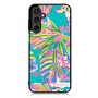 Lilly Pulitzer Summer Palm Samsung Galaxy A55 Case