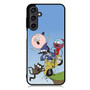 Rigby And Mordecai Playing Around Samsung Galaxy A55 Case