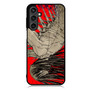 Attack on Titan Final Titan Eren in Red Samsung Galaxy A55 Case