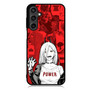 Power in red Samsung Galaxy A55 Case