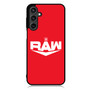 WWE raw red Samsung Galaxy A55 Case
