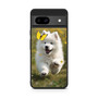 Cute puppy catching butterfly Google Pixel 8a Case