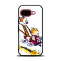 Calvin and Hobbes Riding Imagination Car Google Pixel 9a Case
