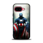 Captain America Art Google Pixel 9a Case