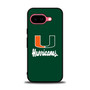 Miami Hurricanes Logo Google Pixel 9a Case