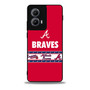 Atlanta Braves Label Motorola Moto Edge 5G 2024/ Moto Edge 5G 2025 Case