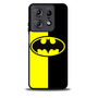 Batman Old Logo With Black & Yellow Background Motorola Moto Edge 5G 2025 Case