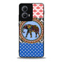 elephant aztec floral art Motorola Moto Edge 5G 2024/ Moto Edge 5G 2025 Case