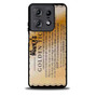 Golden Ticket Motorola Moto Edge 5G 2025 Case