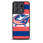 NHL Columbus Blue Jjackets 2 Motorola Moto Edge 5G 2025 Case