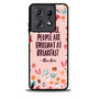 Oscar Wilde Quote Motorola Moto Edge 5G 2025 Case