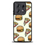 Pizza And Humbergers Collages Motorola Moto Edge 5G 2025 Case