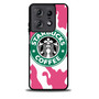 Starbucks Pink Camo Motorola Moto Edge 5G 2025 Case