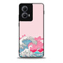 Ocean Wave in Pink Art Motorola Moto Edge 5G 2024/ Moto Edge 5G 2025 Case